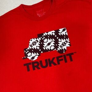 TRUKFIT Lil Wayne Red T Shirt Graphic Truck Tee Men's XL